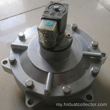 ညာဘက်ထောင့် Airflow ထိန်းချုပ်မှု solenoid valve